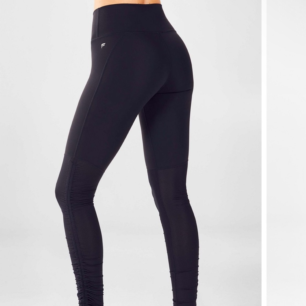 Fabletics Cashel Foldover PureLuxe Legging in black size medium